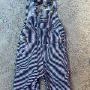 VINTAGE 80’s Oshkosh overalls pinstripe